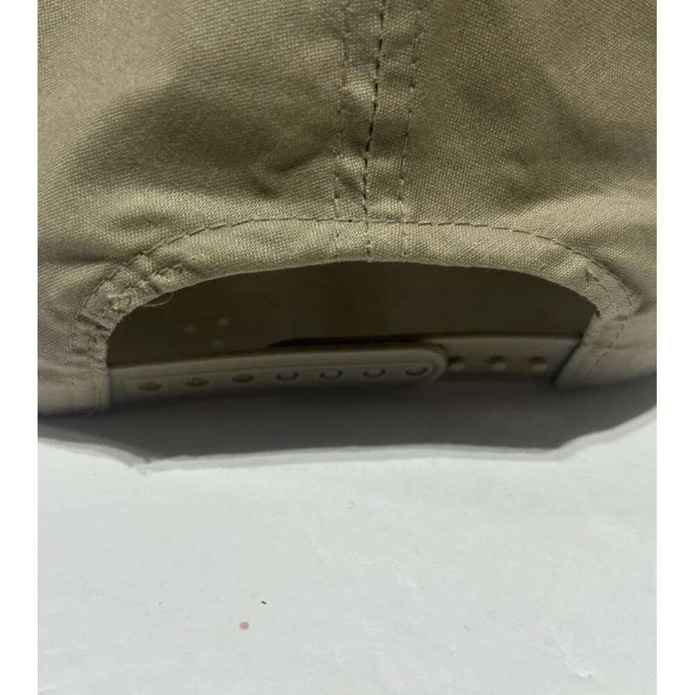 Enercon Khaki & Green Snapback Hat 100% Cotton Lite Pro